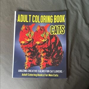 * FREE Adult Coloring Book for Cat Lovers with purchase